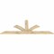 Ekena Millwork Richland Rough Sawn Timber Gable Bracket, Douglas Fir, 96"W x 36"H x 2"D x 6"F, 9/12 Pitch GBW096X36X0206RIC00RDF - alternate 3